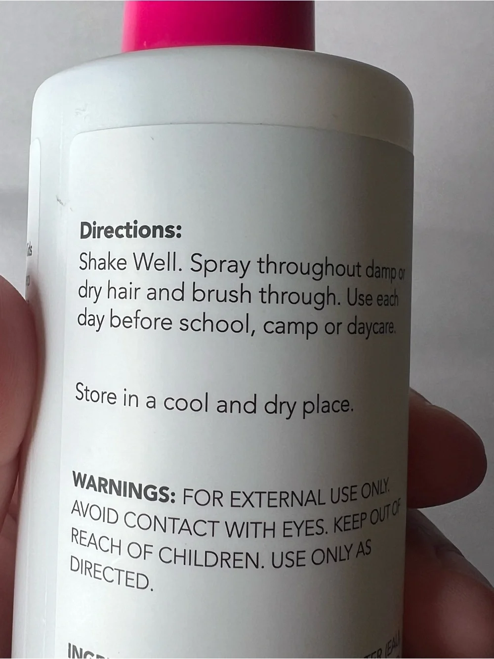 Natural Sense Kids Rosemary Hair Protection Spray 8 oz Tea Tree Citronella - Picture 8 of 9